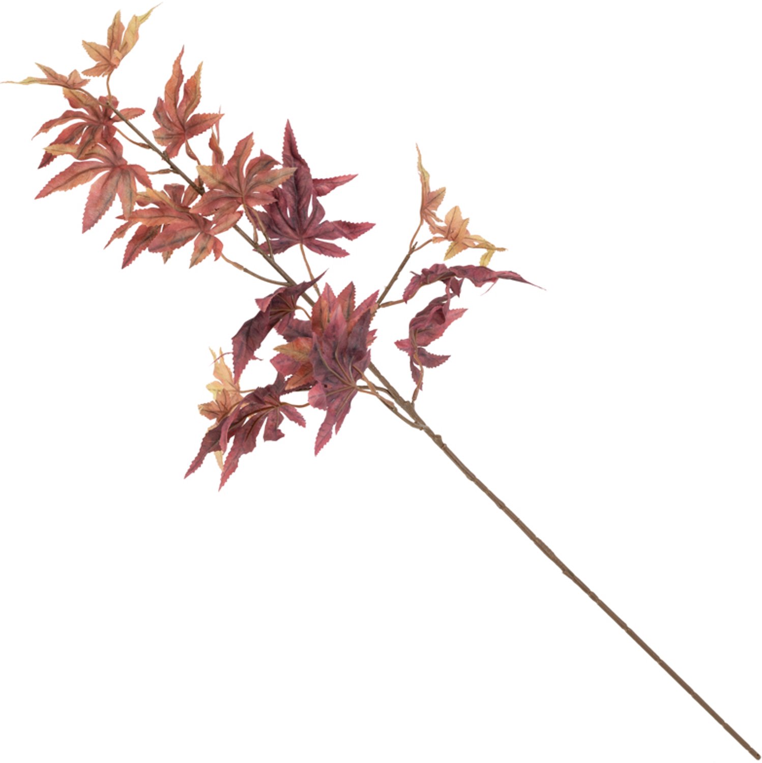 Kunsttak esdoorn 79cm burgundy