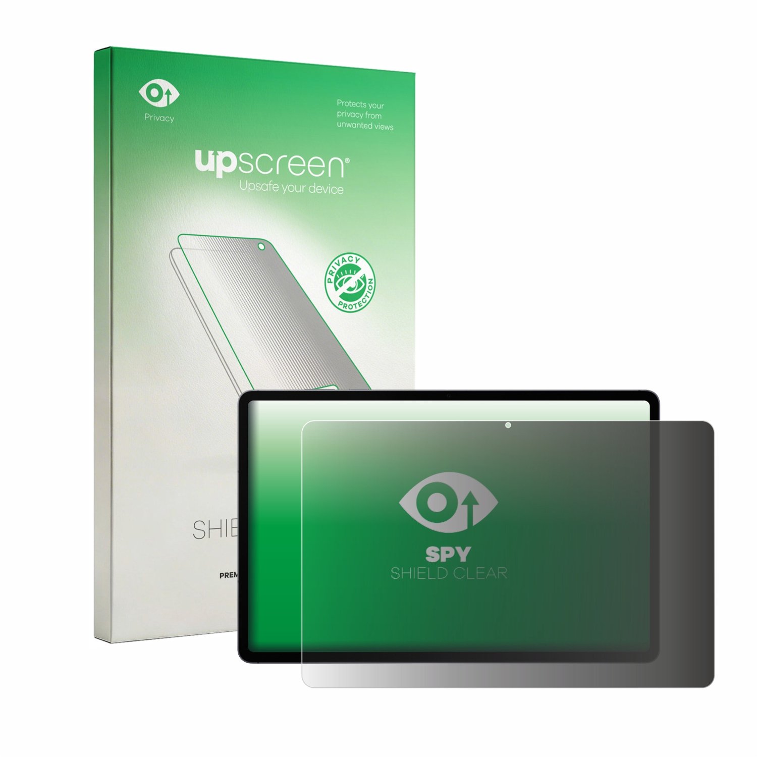 upscreen - privacy screenprotector voor Samsung Galaxy Tab S12 Plus - Folie Beschermfolie Blauwlichtfilter