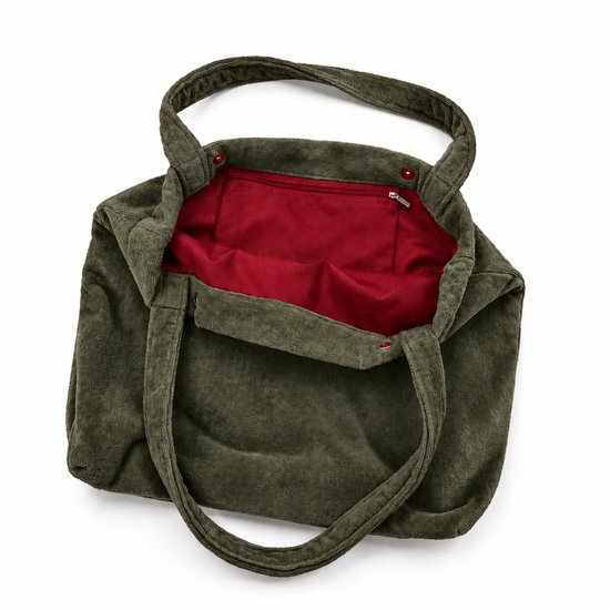 Funnies Luiertas - Velours - Forest - Mom Bag — afbeelding 3