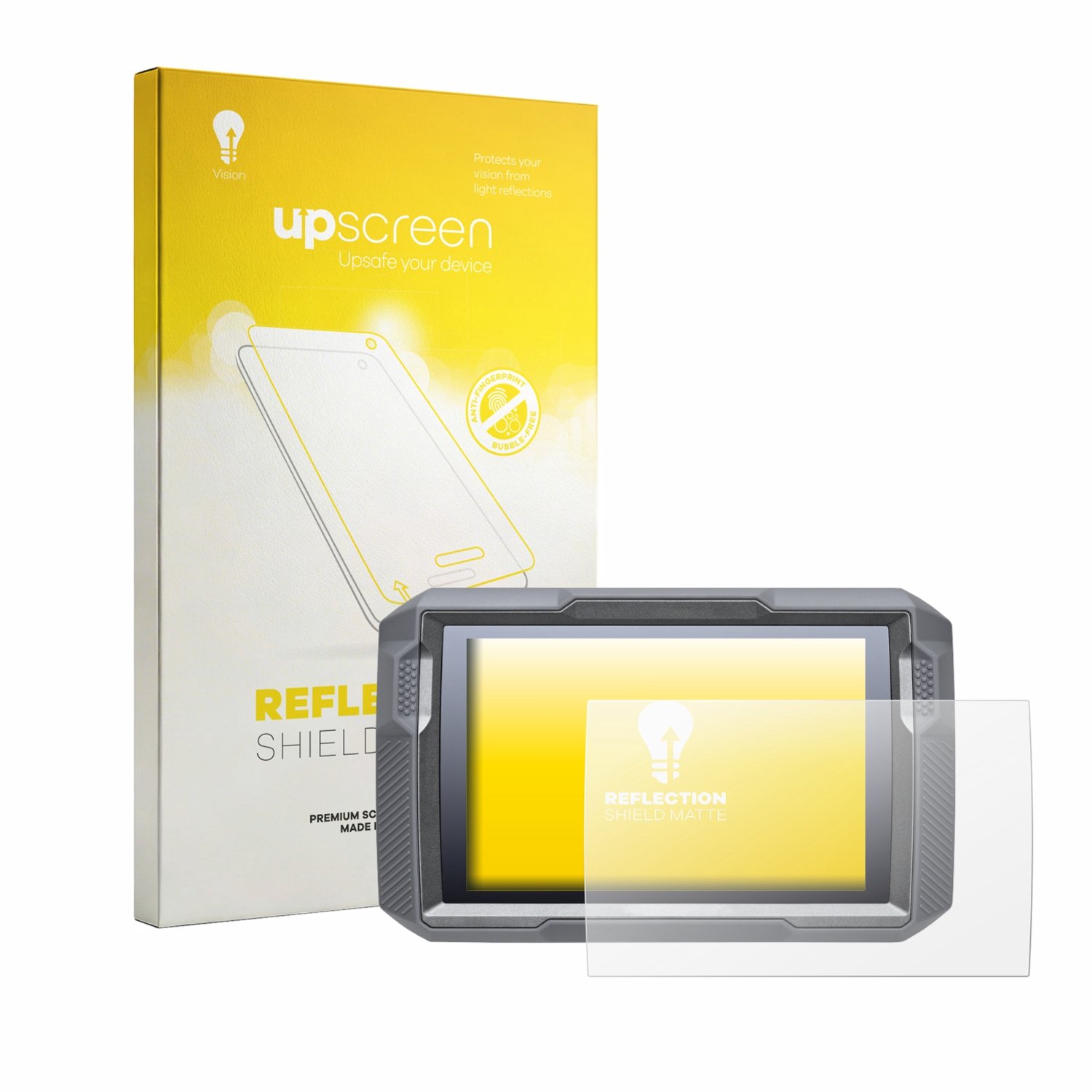 upscreen - Screenprotector voor Topdon UltraDiag Moto - Folie Beschermfolie anti glare matte