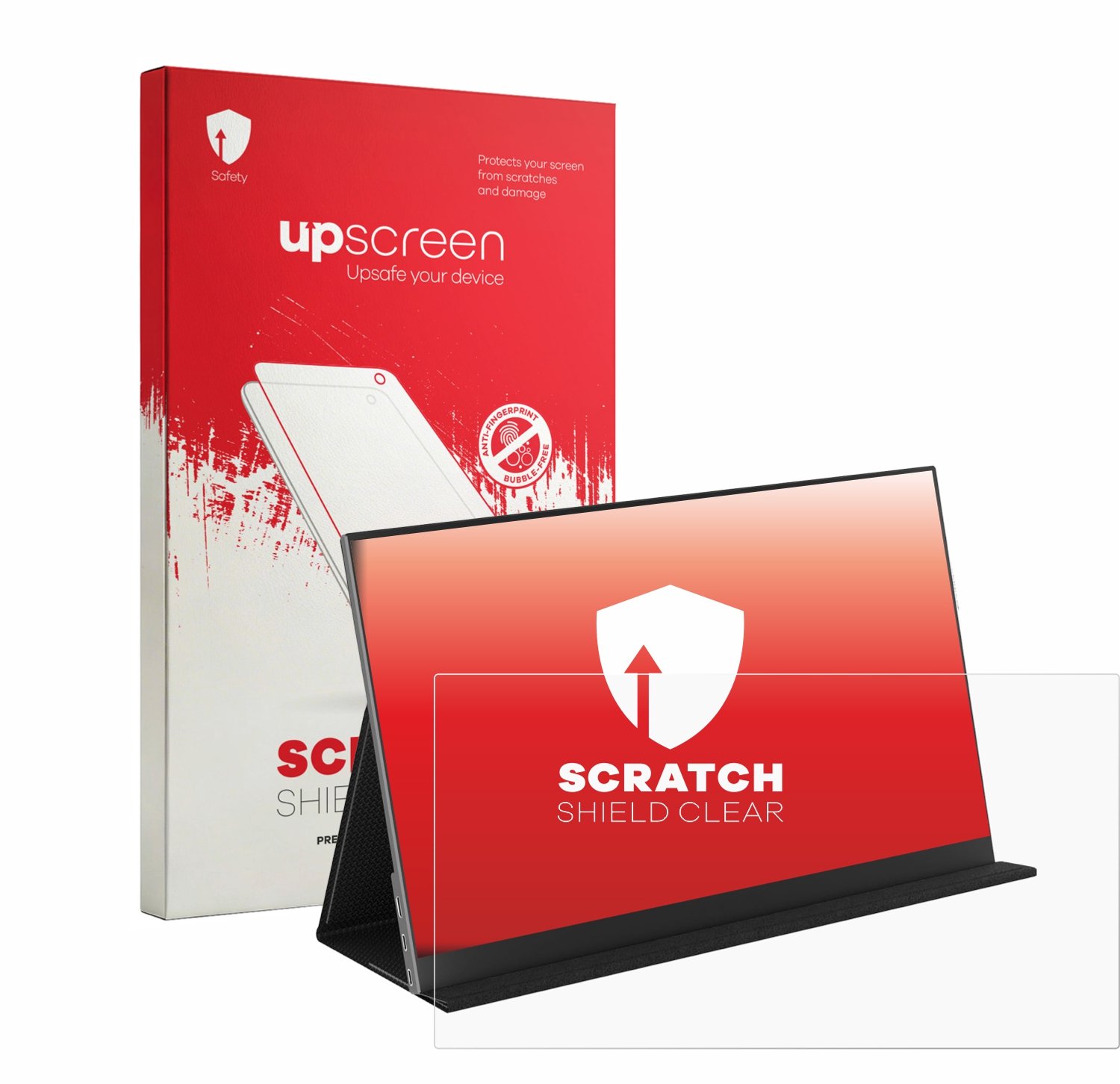 upscreen - Screenprotector voor HONGO P156A06 - Folie Beschermfolie transparant