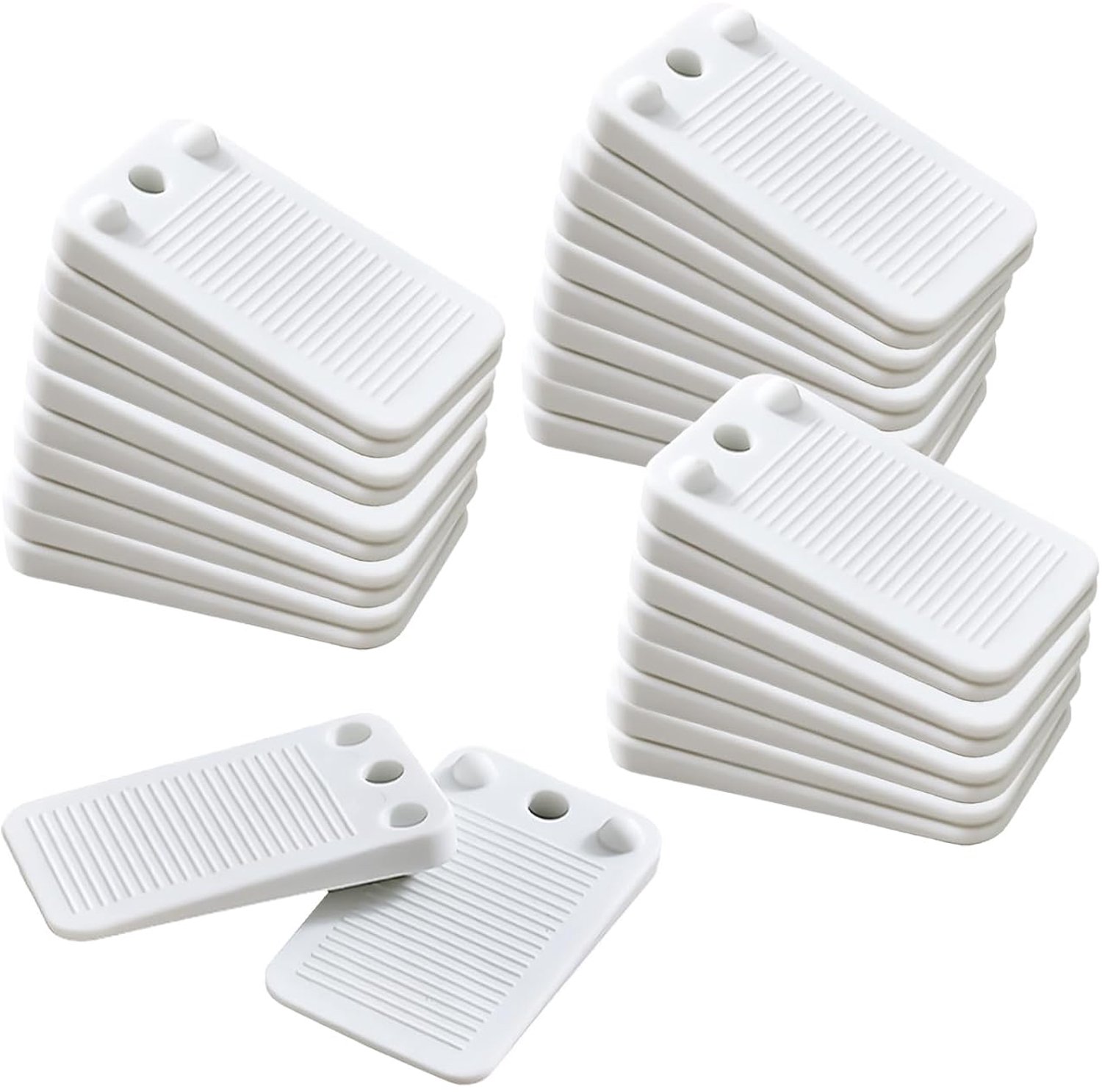 Meubelspijkers 30-delig - 5cm lang en 3cm breed - verstelbaar en stapelbaar - voor ongelijke tafelvloeren - Vemera