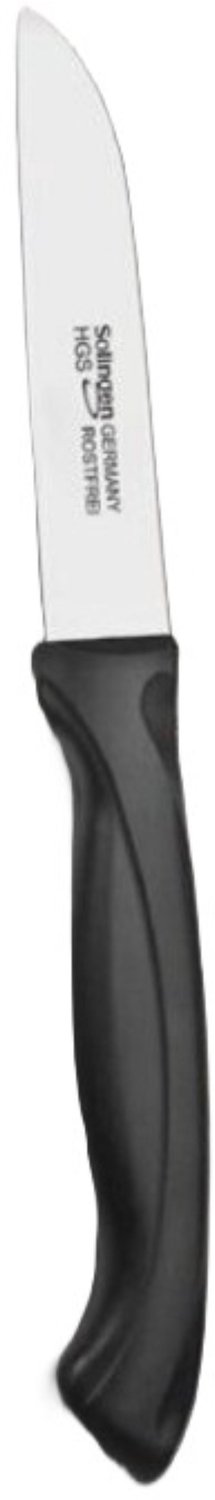 Ror Solingen Germany - schilmes 18cm - zwart - aardappelschilmes - aardappelmesje - rvs lemmet - polypropeen handvat