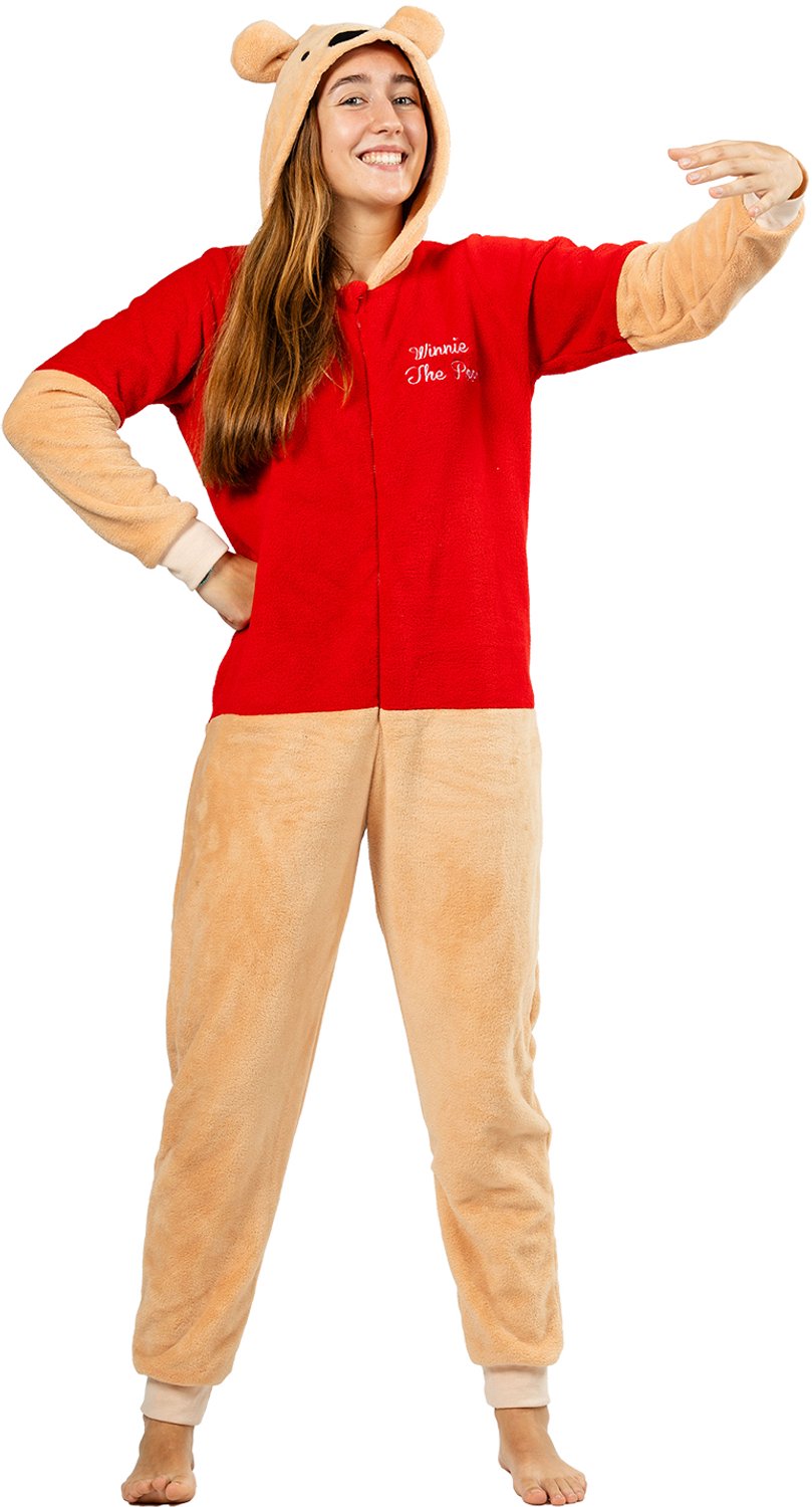 RIETHMULLER - Winnie de Poeh jumpsuit voor kinderen - 110 (4-6 jaar)