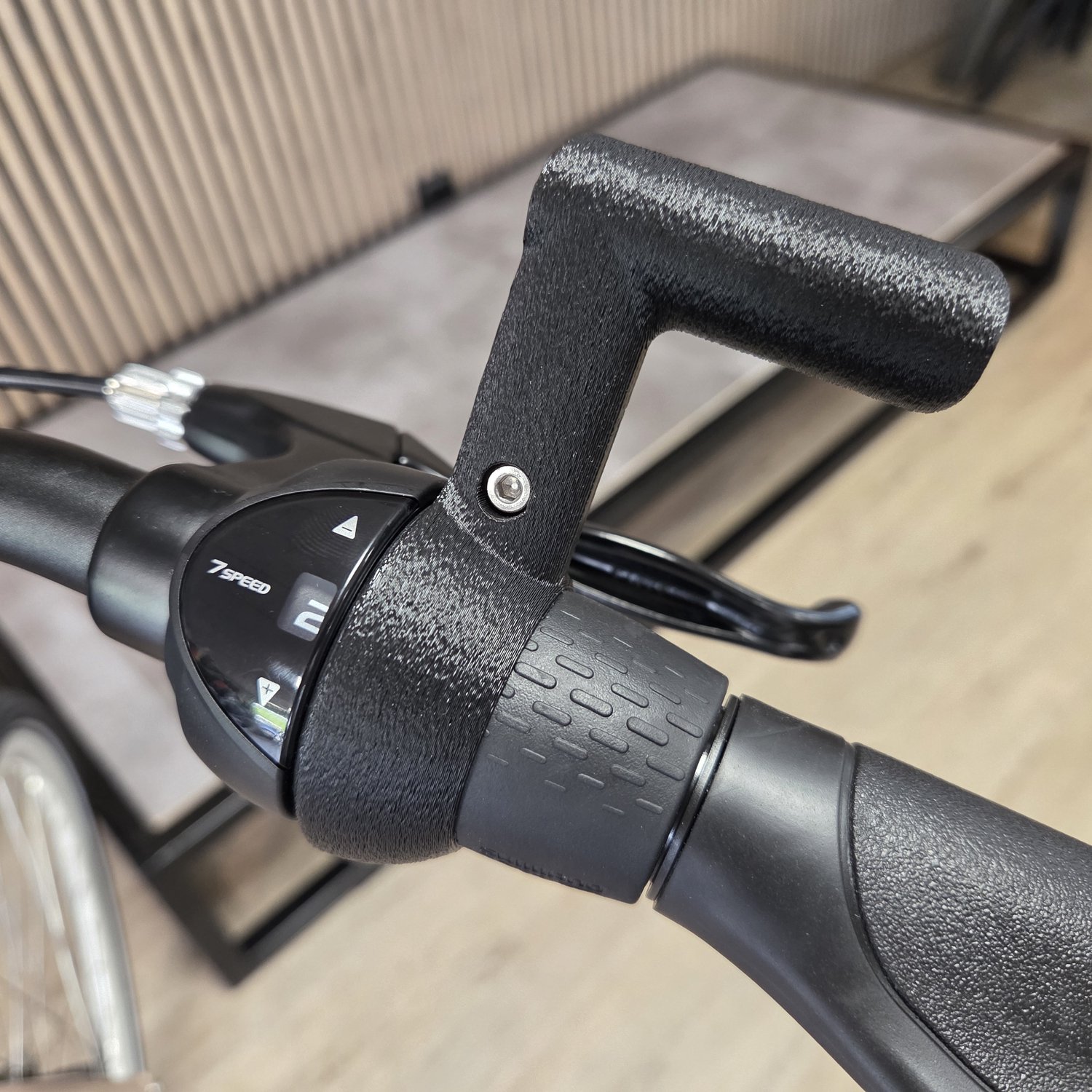 Ergonomische Schakelpook / Schakelhulp (Handgreep Variant) - Geschikt voor Shimano Nexus 7s & 8s