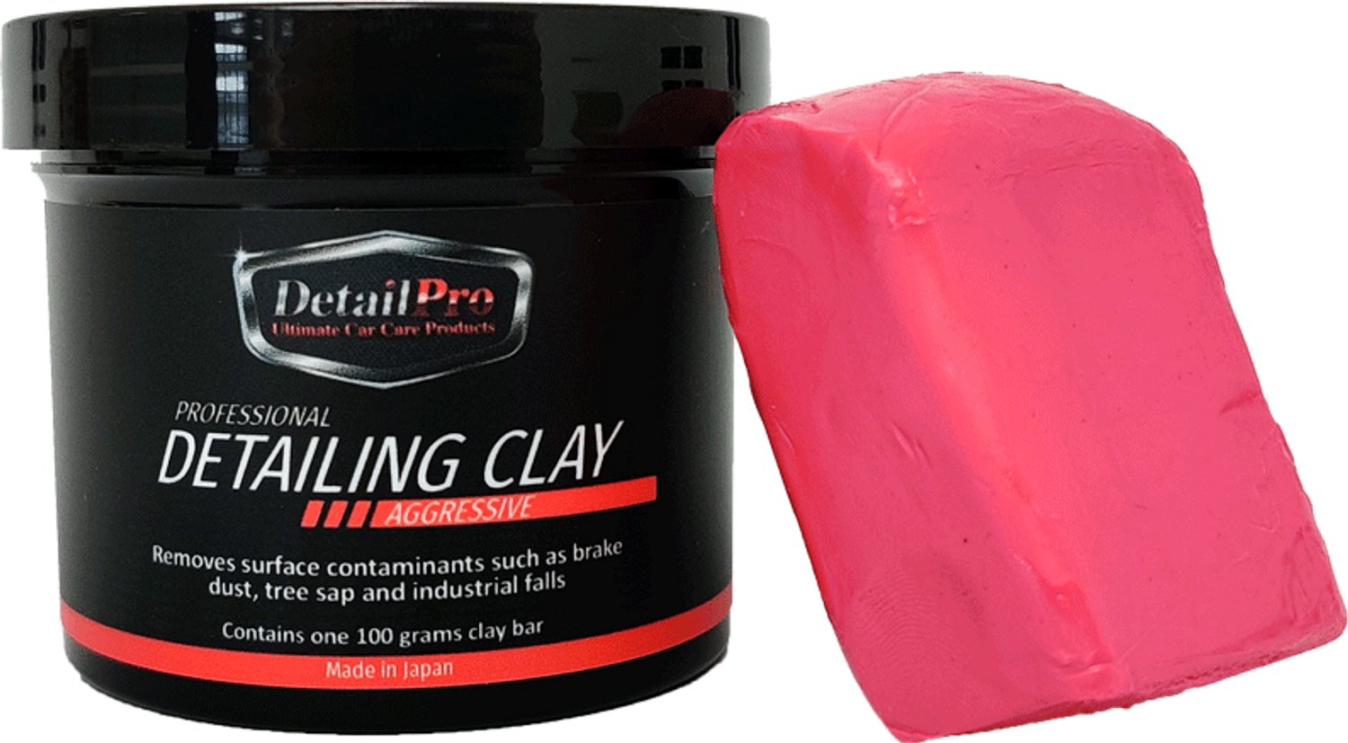 DetailPro Professional Detailing Clay - Aggressive 100gr - Auto Detailing Klei