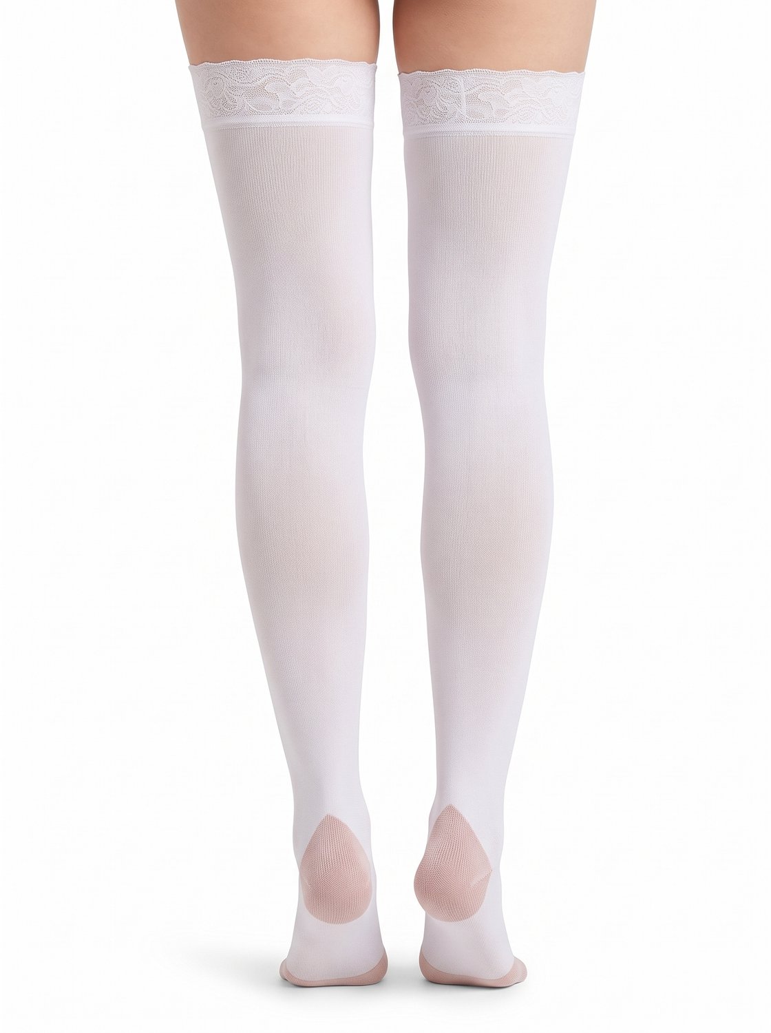 ARCH Anti-Embolie Compressiekous Bovenbeen Wit - Dames & Heren - Maat:M