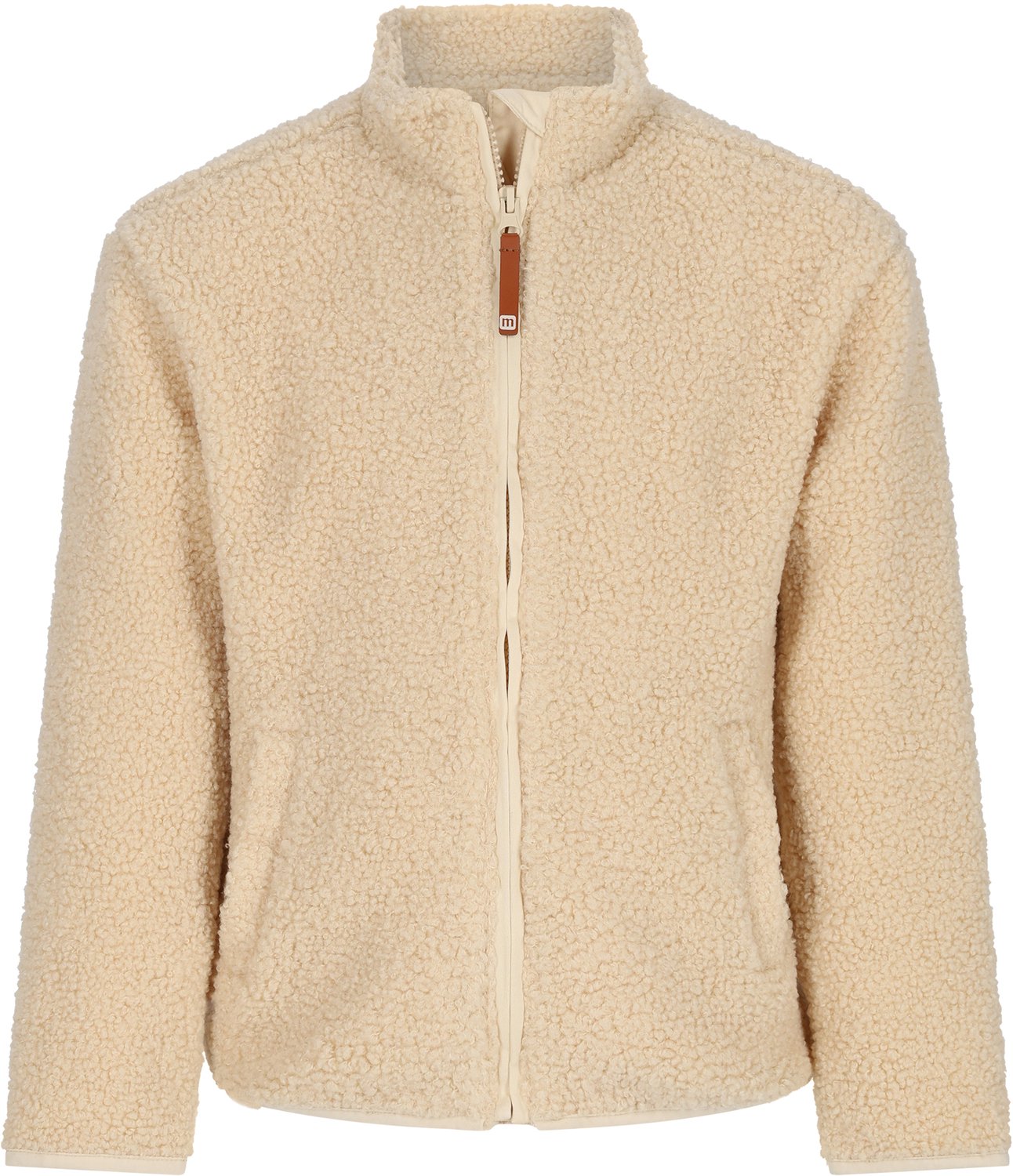 Moodstreet teddy zip-up JAYCE MNOOS-6215 Winter White / maat 134/140