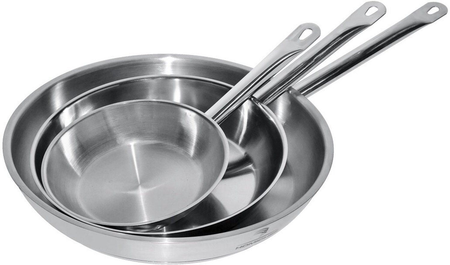 Koekenpan RVS - 24cm - 2,3 Liter - Combisteel - 7501.0095 - Horeca & Professioneel