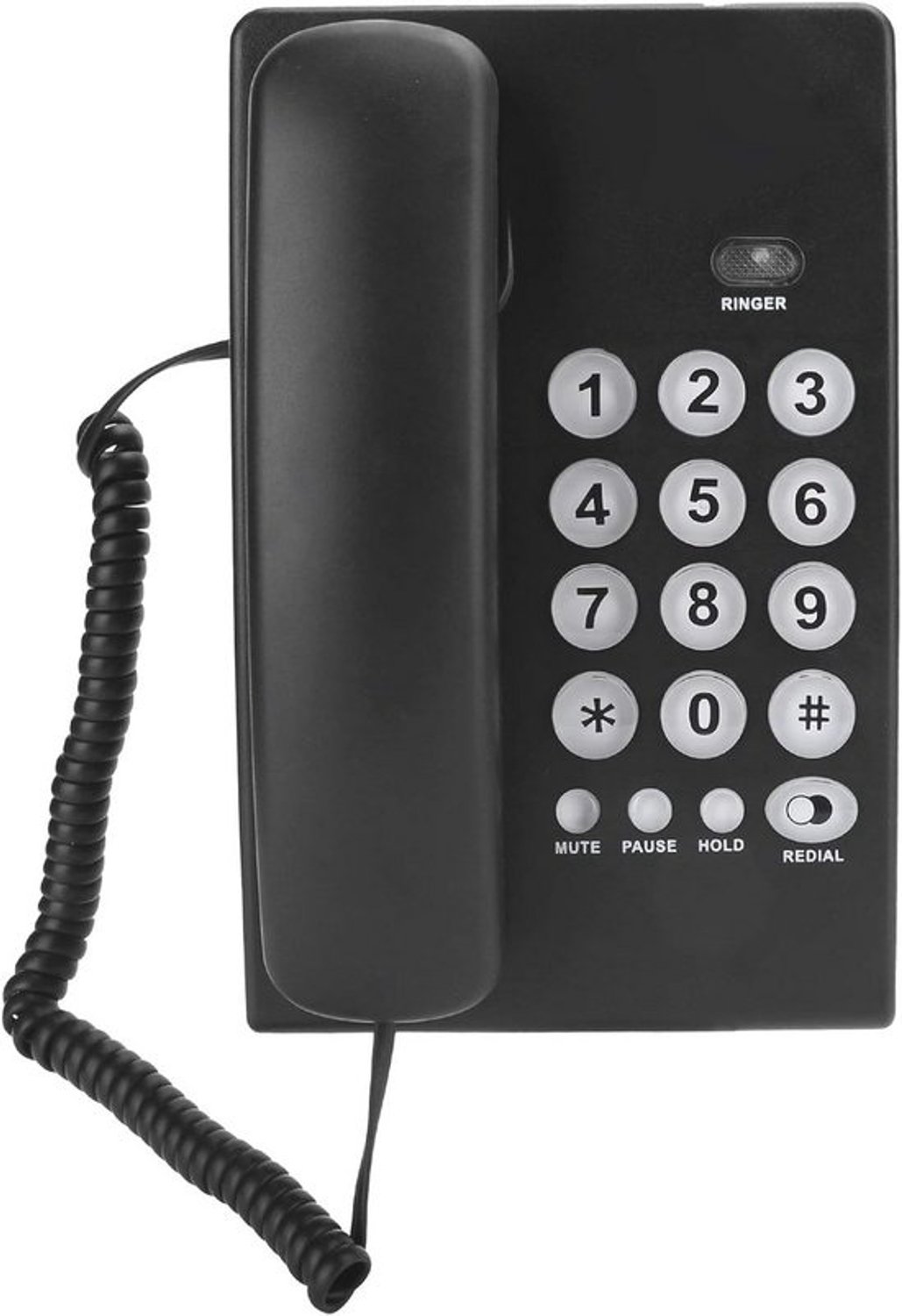 Vaste telefoon voor thuis of kantoor - Snoerapparaat met flashfunctie