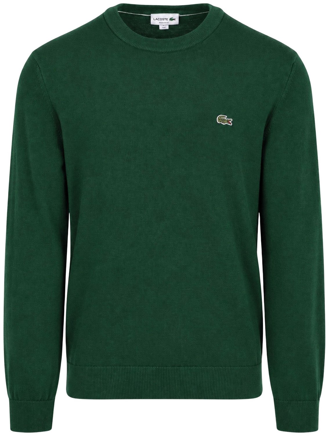 Lacoste Crew Neck Sweater Heren Groen