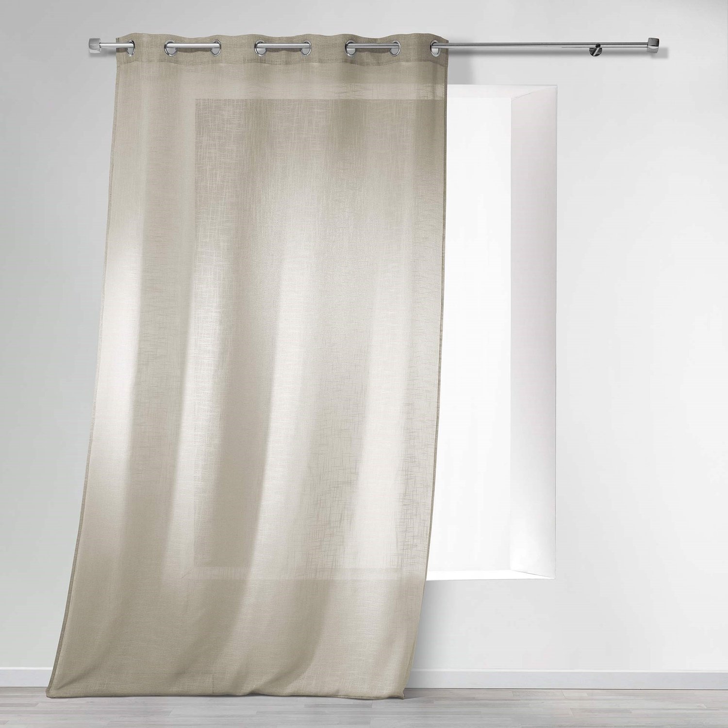 Douceur d'intérieur - Gordijn met ringen HALTONA, 140 x 280 cm