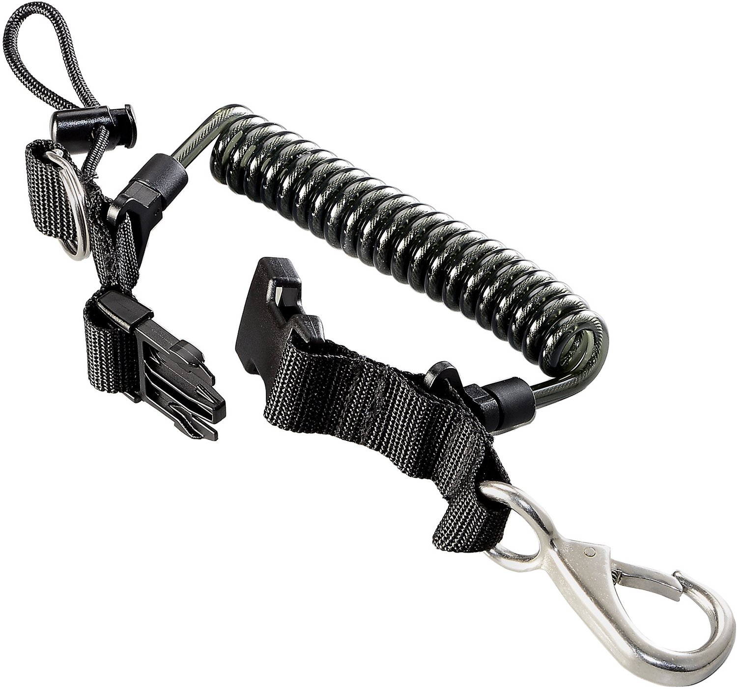 IST Spiraalkabel - RVS haak - 100cm