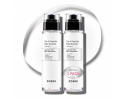 COSRX 2x The 6 Peptide Skin Booster Serum Original (2x150ml) Voordeelset - Korean Skincare - Alle Huidtypes - Glass Skin - Acne - Collagen/Collageen - Niacinamide - Huidverzorging