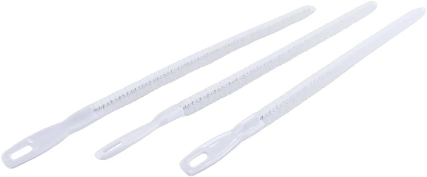 Rioolreinigingsborstels 3-pack 45cm - flexibele pijpreiniger - haar en vuil verwijderen - Vemera