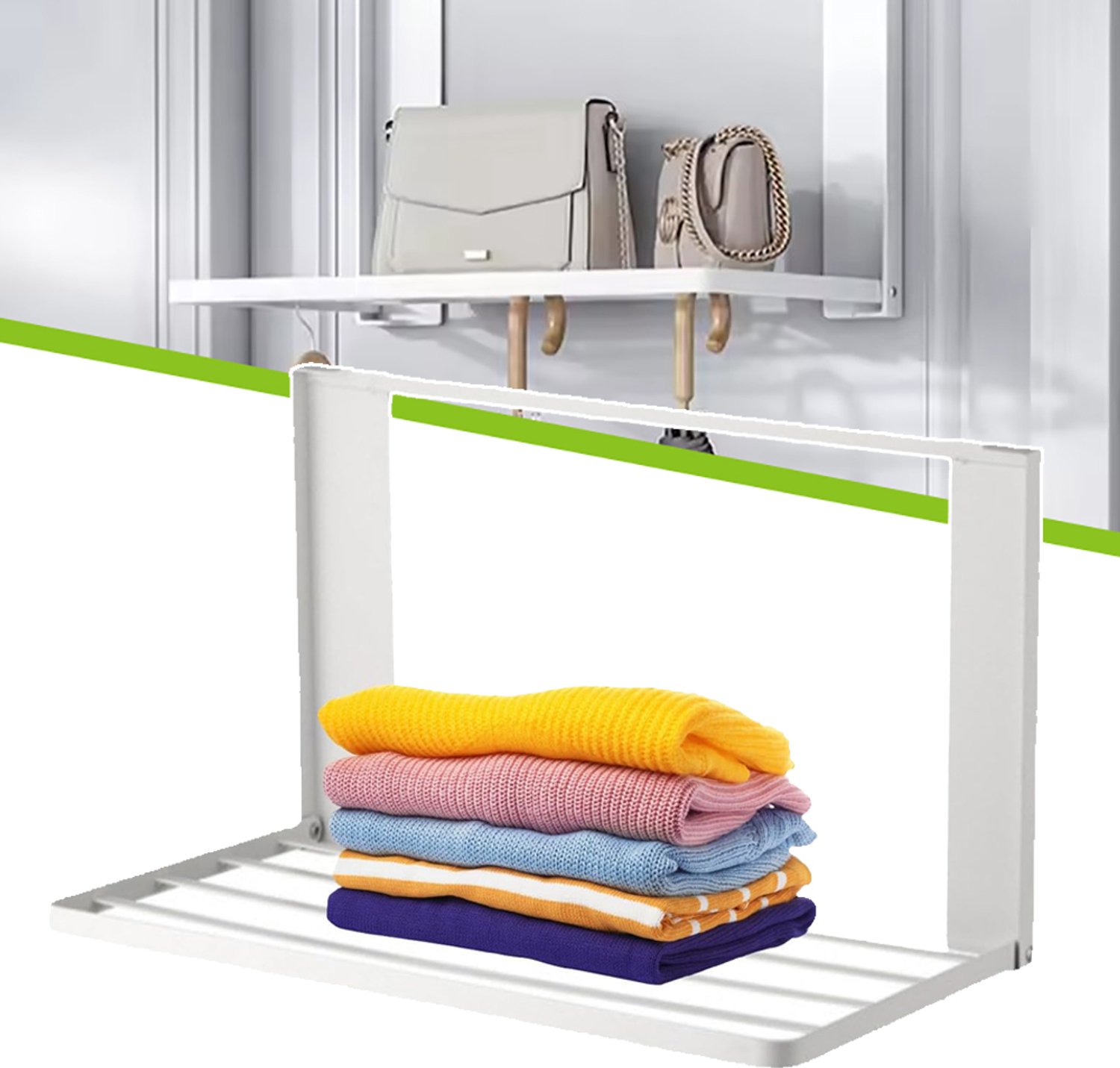 Magnetische Plank Voor Wasmachine - Opvouwbaar Wasrek - Ruimtebesparende Magnetische Organizer - Opbergruimte Aan De Zijkant