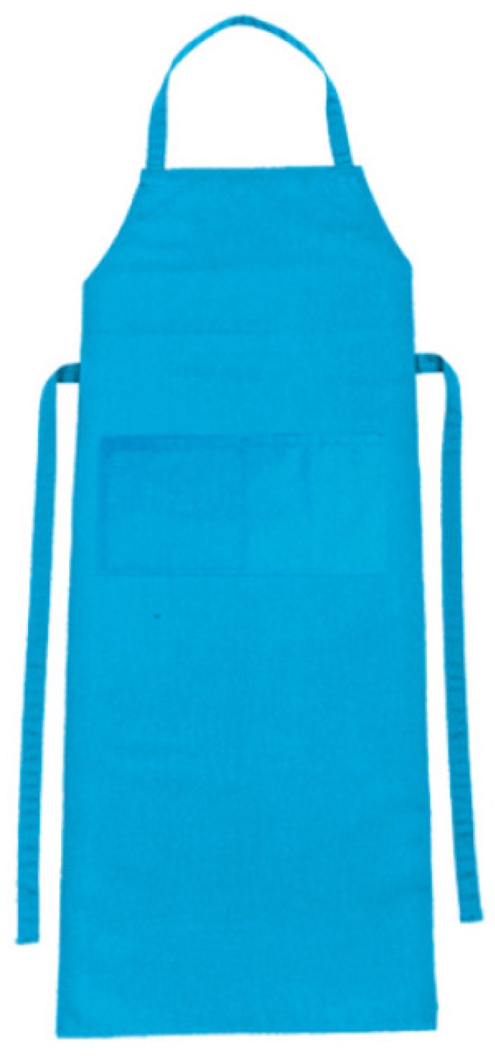 CG Workwear Bib Apron Verona Classic Bag 90 x 75 cm CGW1146 - Turquoise - 90 x 75 cm