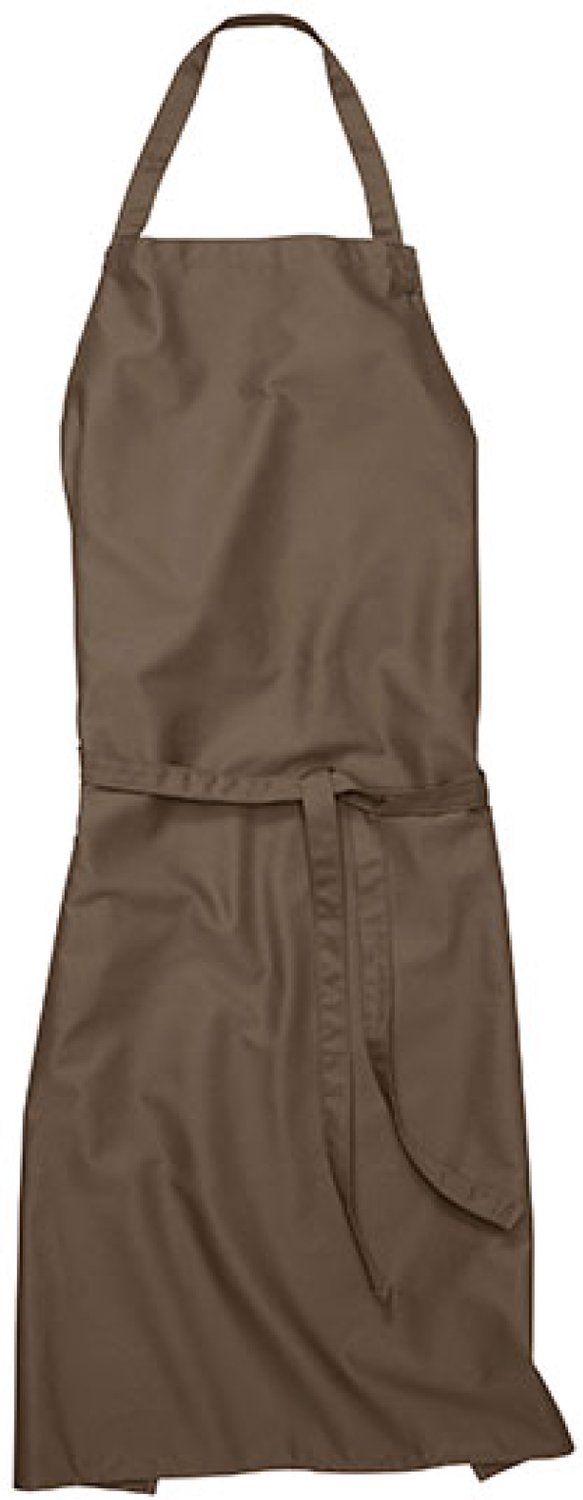 CG Workwear Bib Apron Verona 90 CGW131 - Taupe - 90 x 75 cm
