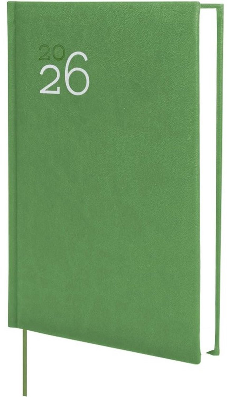 Agenda 2026 - Kalenderplanner - Dagelijks plannen - 1 dag per pagina - A5-formaat - Groen