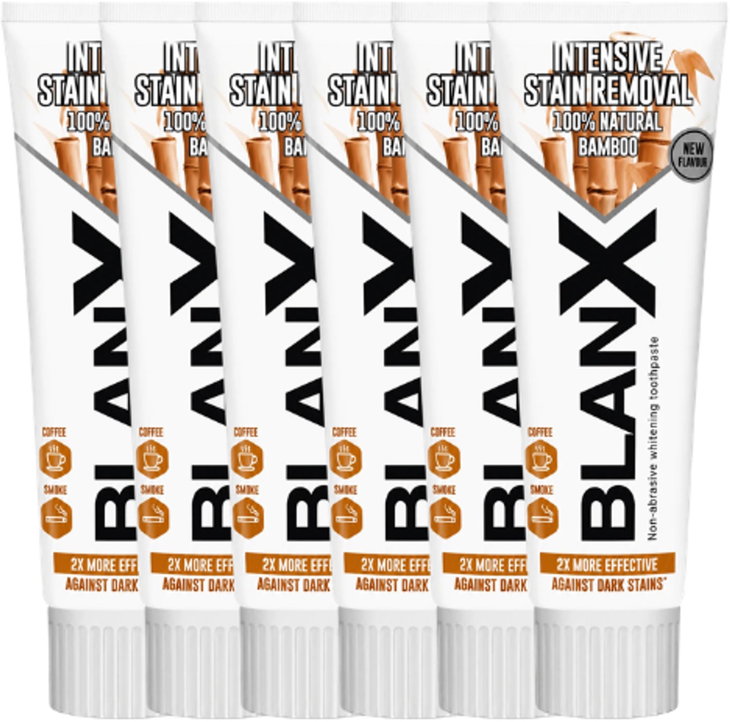 BlanX Intensive Stain Removal Whitening Tandpasta - 6 x 75 ml