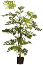 Mica Decorations Monsteraboom Kunstplant - H140 x Ø120 cm - Groen