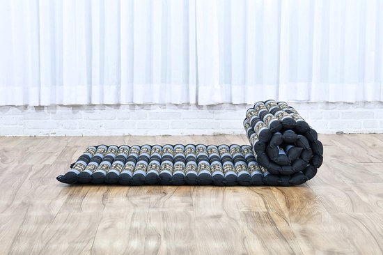Thaise Rolmat - Met Stevige Kapok Vulling - Voor Yoga en Meditatie - 190 x 70 cm — afbeelding 5