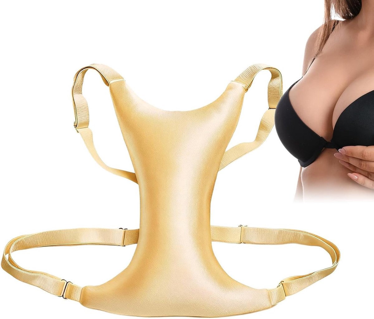 Borstkussen voor de borst - zijslaperkussen - Herstelkussen Steunkussen - Zacht & Ademend - Drukvrij - Voor Zijslapers - Borststeunkussen voor overnachtingen, vrouwen tijdens de zwangerschap, thuisgebruik, slaapkamer, reizen, hotels - TENGYIF®