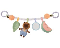 Activiteitenspiraal - Boxspiraal - Baby speelgoed - Pluche baby speelgoed - Kinderwagenketting 42cm