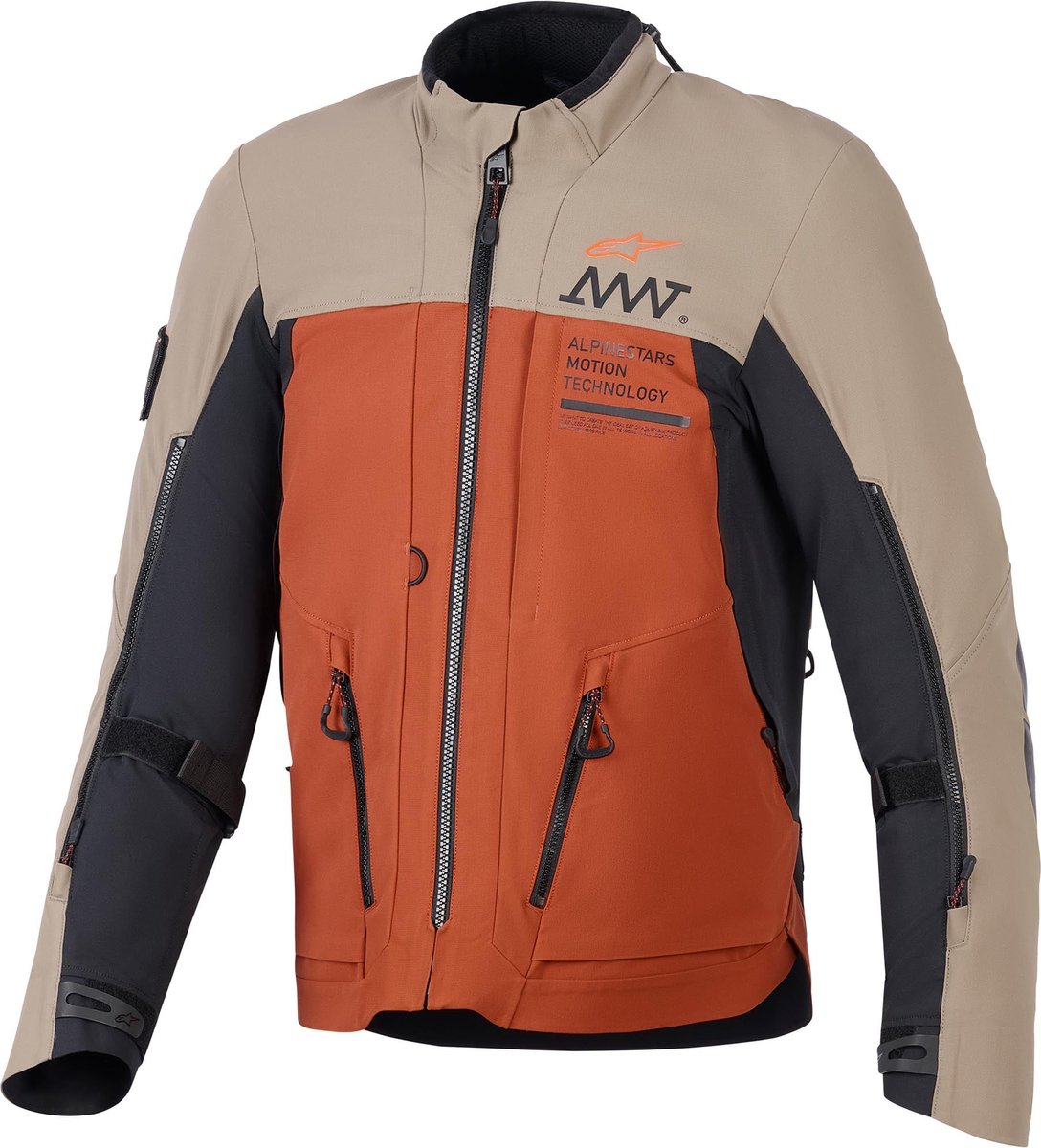 Alpinestars AMT-8 Stretch Drystar XF waterdichte motorfiets textieljas -