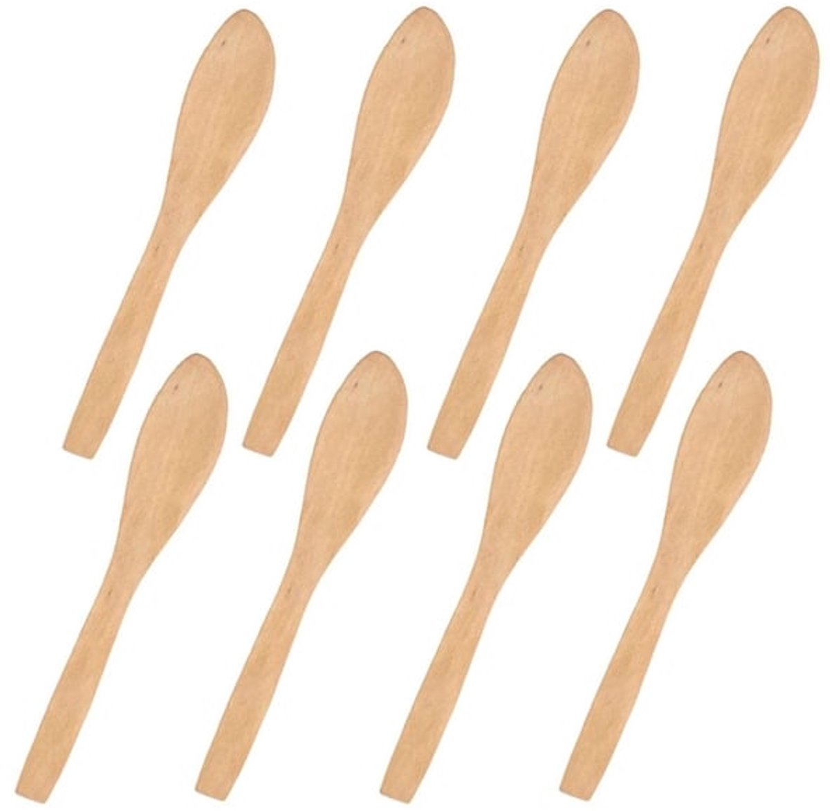 Set van 8 stuks: botermes, honinglepel, kinderlepel Geschikt voor de eerste verjaardag, Japanse lepel, medicijnlepel, bestekset
