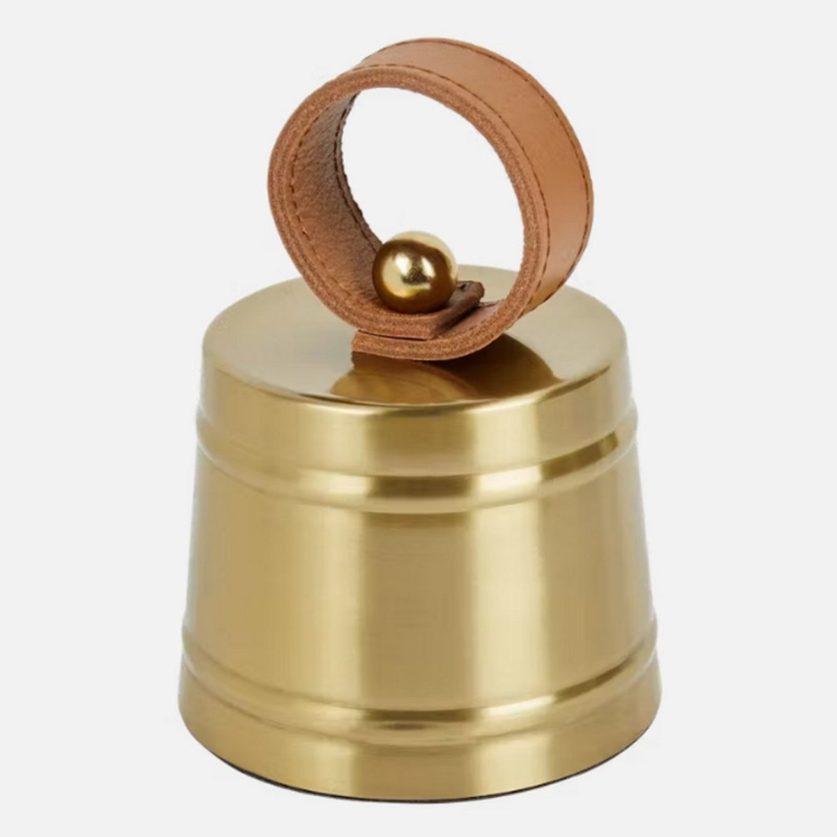 Deurstopper - Bel - Goud - Handig handvat - Antislip