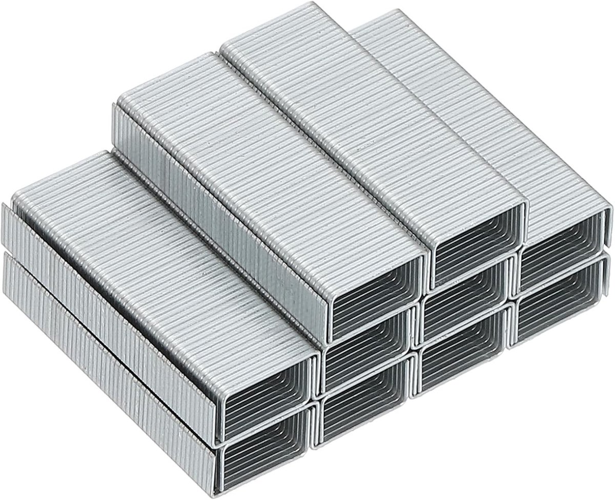 Nietjes voor Nietmachine - Zilver - NO.10 - Hoogwaardige Metalen Nietjes - Voor Kantoor en Thuisgebruik
