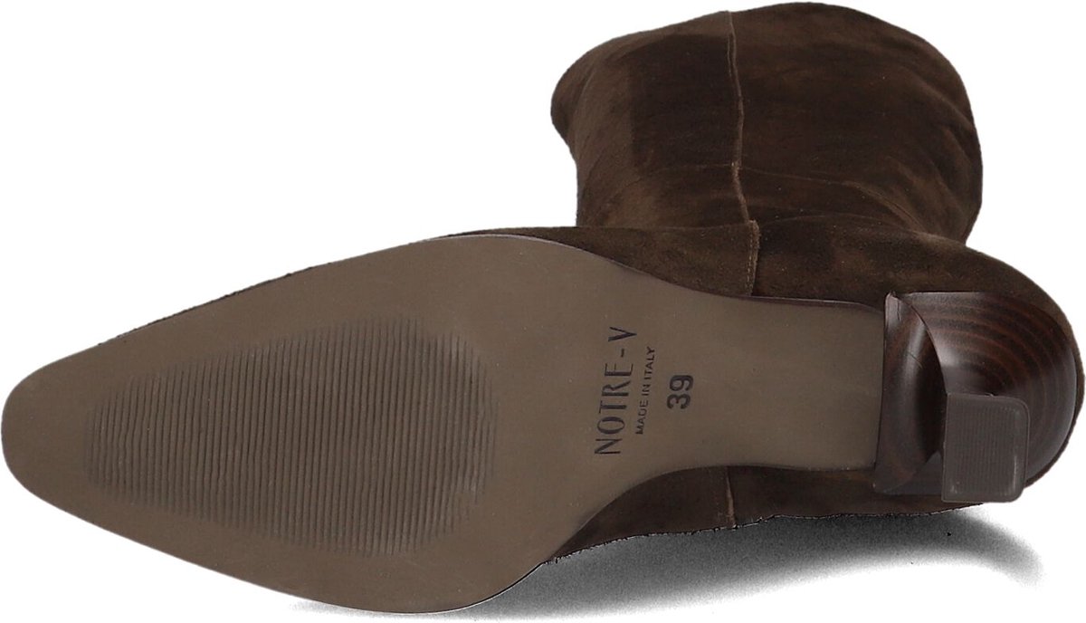 Notre-V 85990 Laarzen - Suède - Dames - Bruin - Maat 38