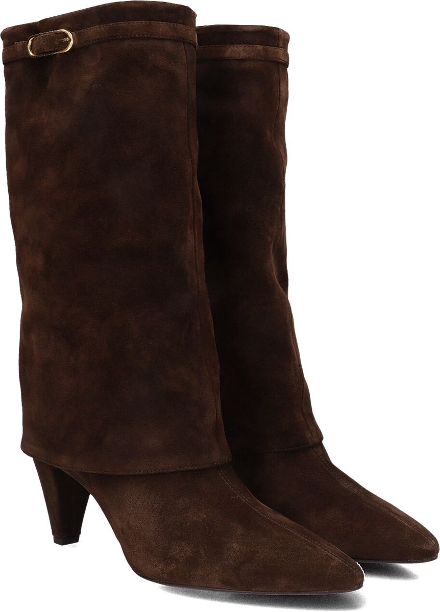 Unisa Lupin Laarzen - Suède - Dames - Bruin - Maat 41