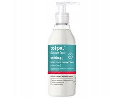 TOŁPA DERMO FACE SEBIO Cleansing Gel with 2 Acids AHA + LHA 195ml