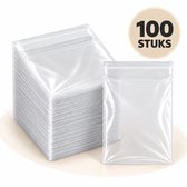 Cards & Crafts 100 Cellofaanzakjes 23 x 33 cm – Transparante A4 Uitdeelzakjes met Plakstrip – 40 Micron – Voor Prints en Documenten