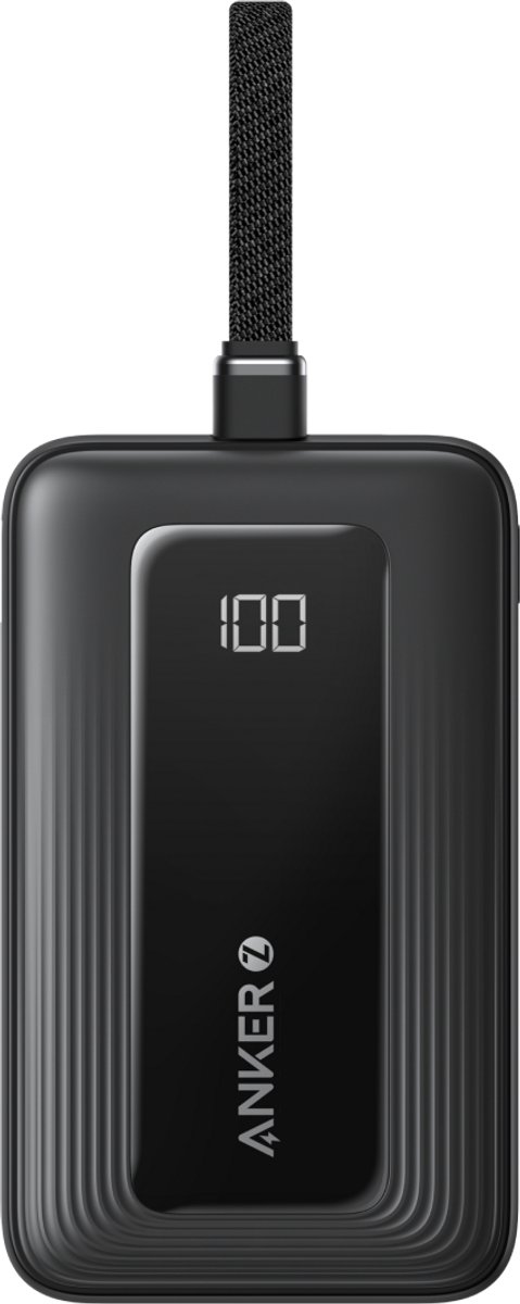 Anker Zolo Powerbank 20.000mAh 30W Zwart met USB-C Kabel - afbeelding 2