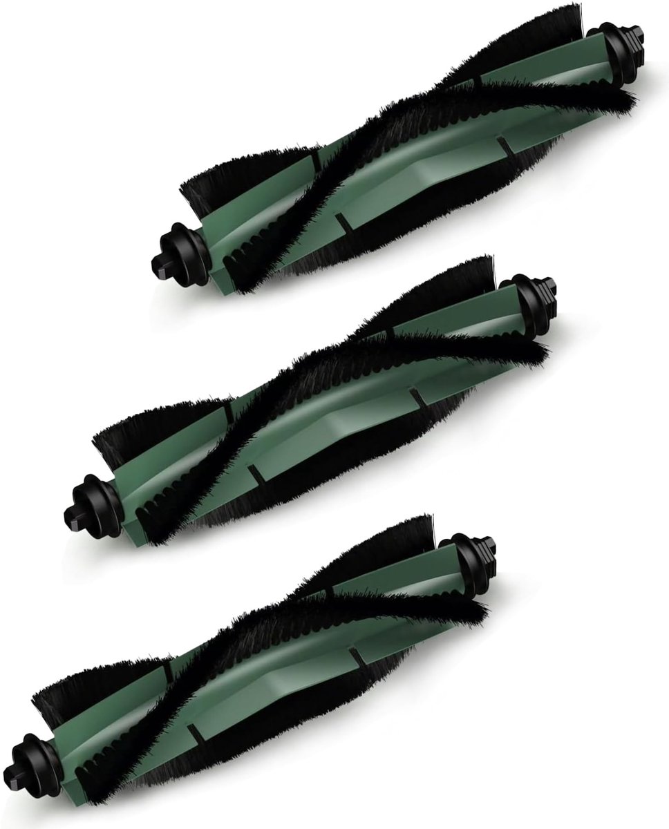 Elzusha - 3 Stuks Vervangborstels voor iRobot Roomba Essential Series