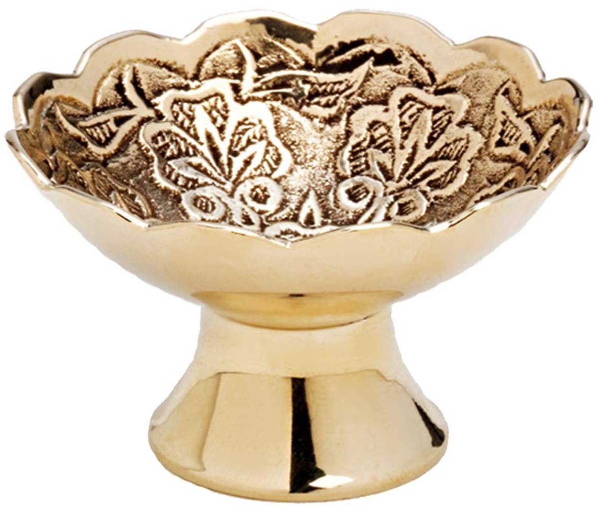 Elzusha - Branderschaal van Messing met Diameter van 6 cm