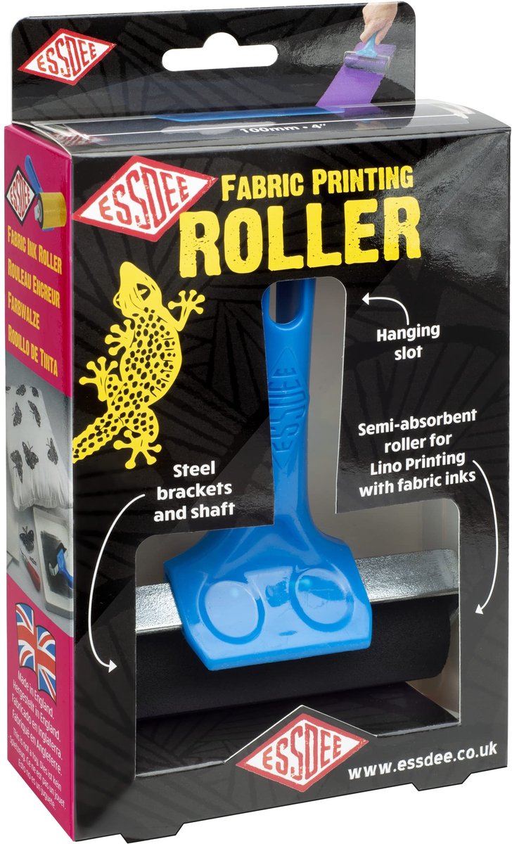 Elzusha - 100mm Fabric Roller voor Textiel en Stof
