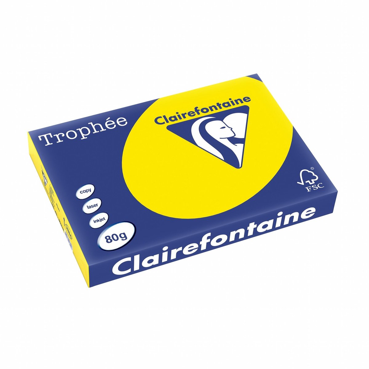 Elzusha - A3 Multifunctioneel Papier - Fluorescerend Geel - 500 vellen