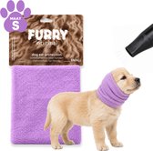 Furry Original® Oorbeschermer Hond - Gehoorbescherming voor Waterblazer en Shampoo Beurt - Kalmering & Minder Stress - Oorbescherming Hoofdband - Honden Verzorging - Small - Lila Paars