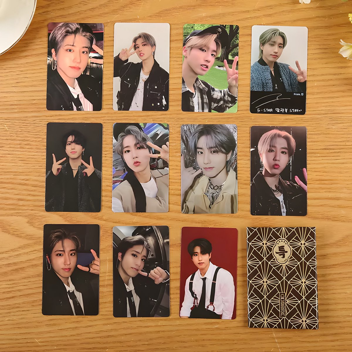KPOP Stray Kids 5-STAR The 3rd Album Photocard variant 5 Han Note [Fotokaarten]