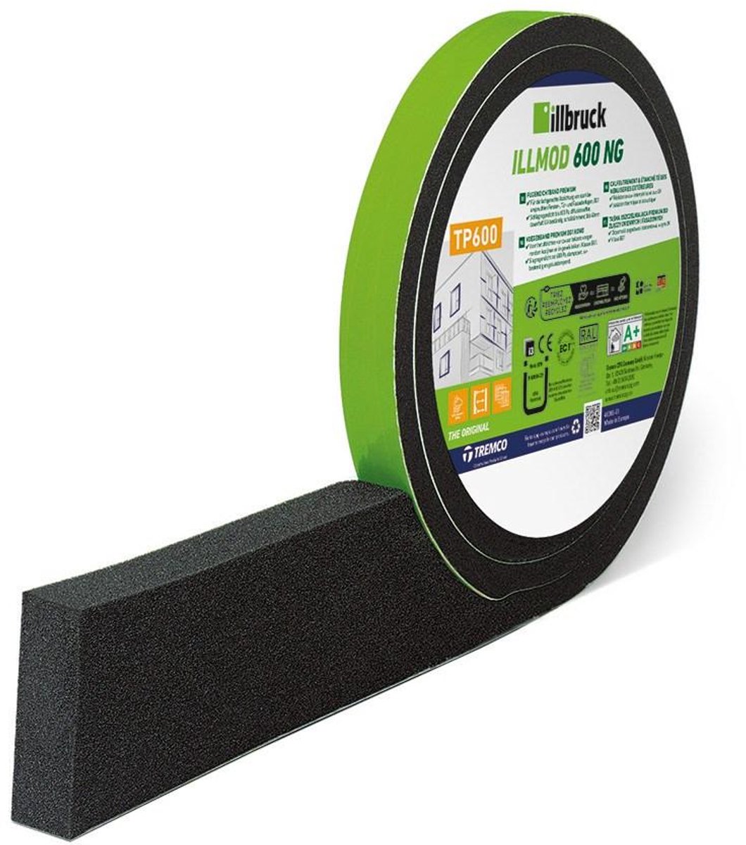 Illbruck TP600 ILLMOD voegenband premium 20/10-18 mm antraciet 4,5 m TP600392078