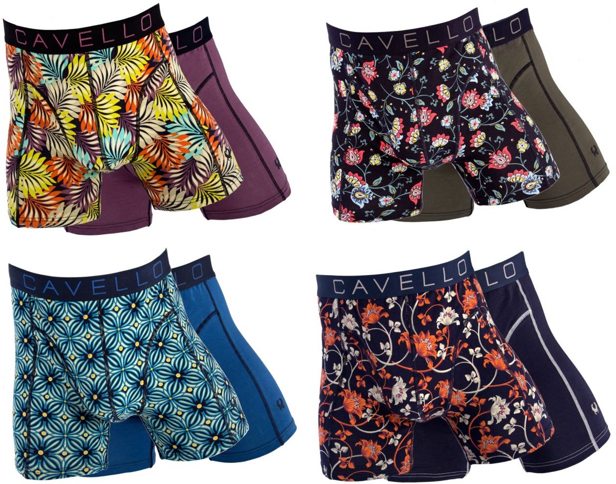 Cavello Heren Boxershorts 8-pack - Collectie 2025 - Katoen
