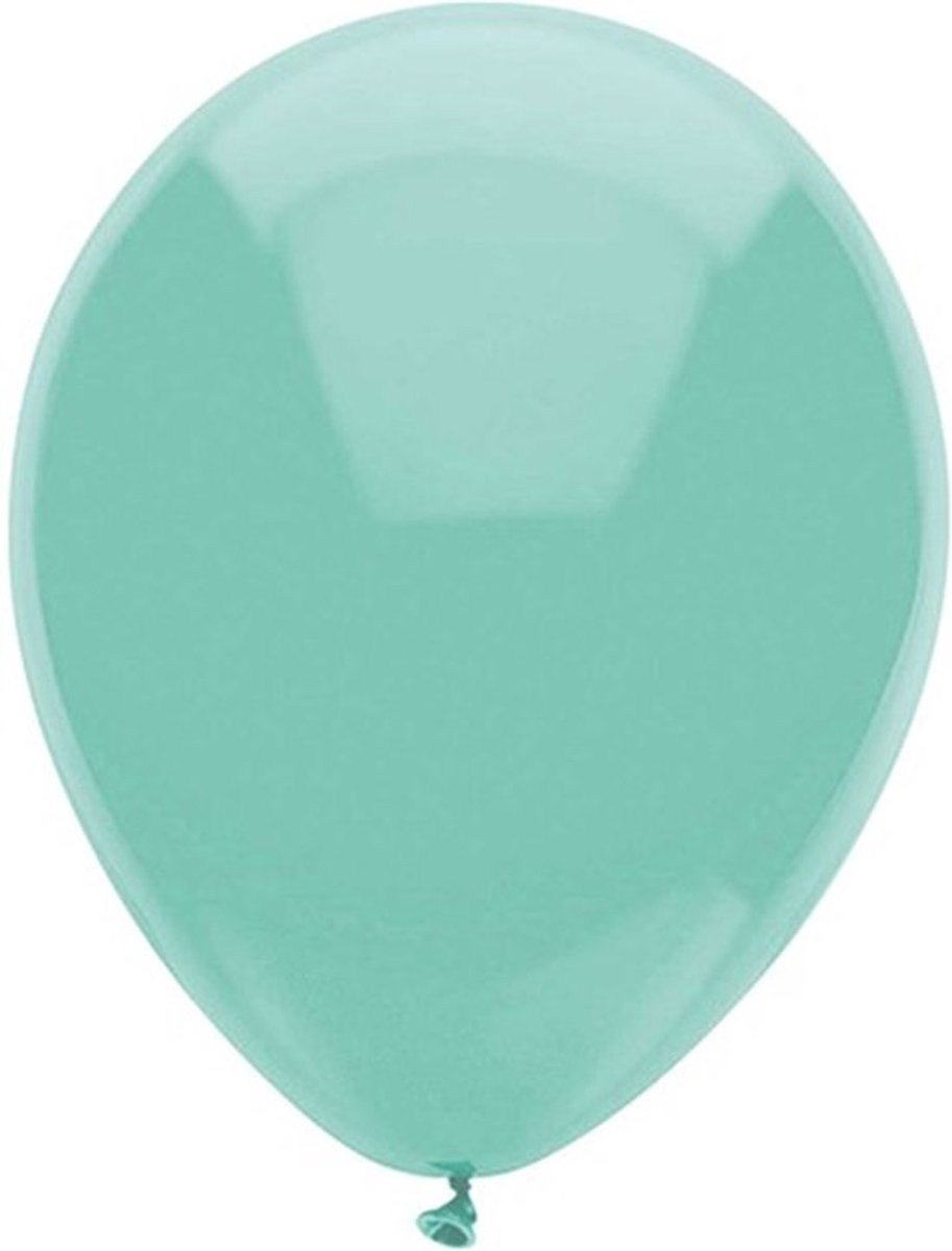 Ballonnen Mint 10 stuks 30 cm - bulk - ©HAZA