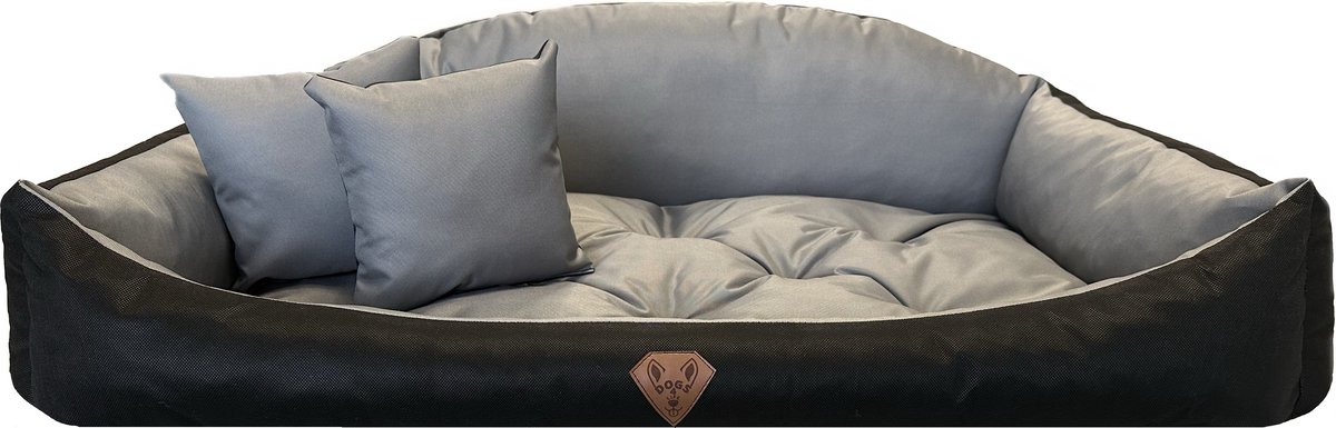 Beste Prijs Hondenmand XXL – 130x105 cm – Grote Hondenmand – Extra Groot – Grijs/Zwart