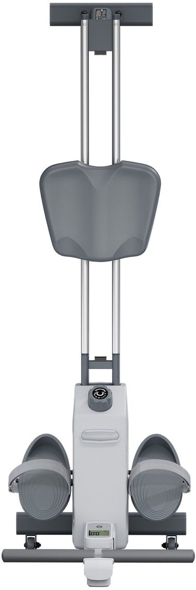 Stille Magnetische Roeimachine met 16 Verstelbare Weerstandsniveaus, Opvouwbaar Ontwerp voor Thuisgebruik, Uitgerust met Dubbele Glijrails en Lcd-Monitor, Compatibel met Bluetooth-App, Maximaal Draagvermogen 158 Kg