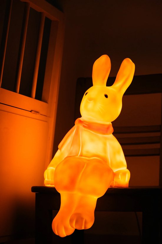 Egmont Toys lamp konijn Lenny 50 cm decoratie kinderkamer. van Egmont Toys — afbeelding 3