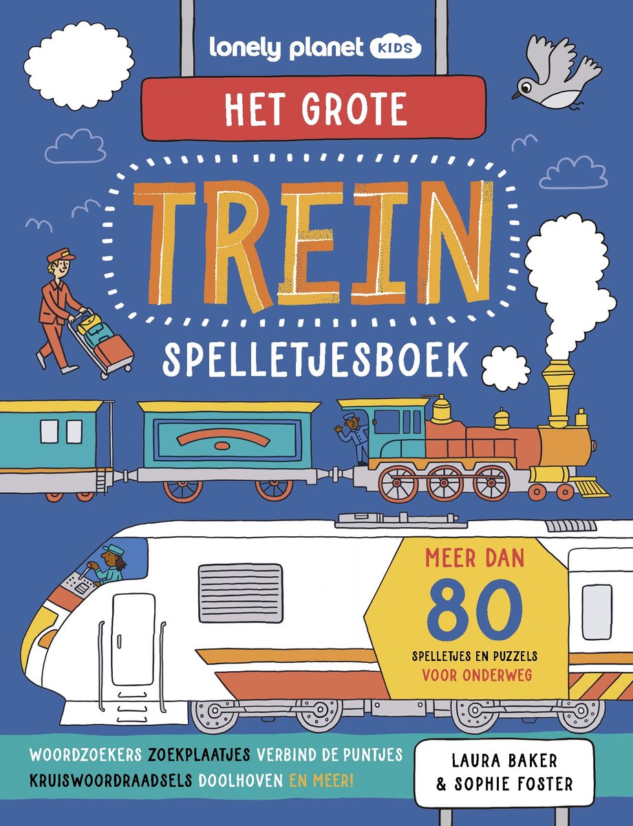 Het grote trein spelletjesboek